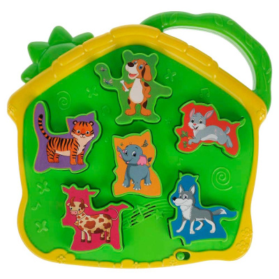 Сортер Говорящий домик с животными Умка HT806-R2 1